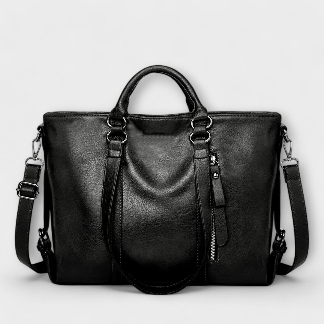 Hayley | Vegan Leather Large Bag