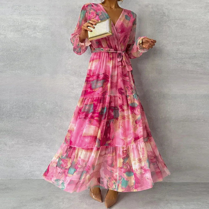 Susan | Elegant Floral Dress