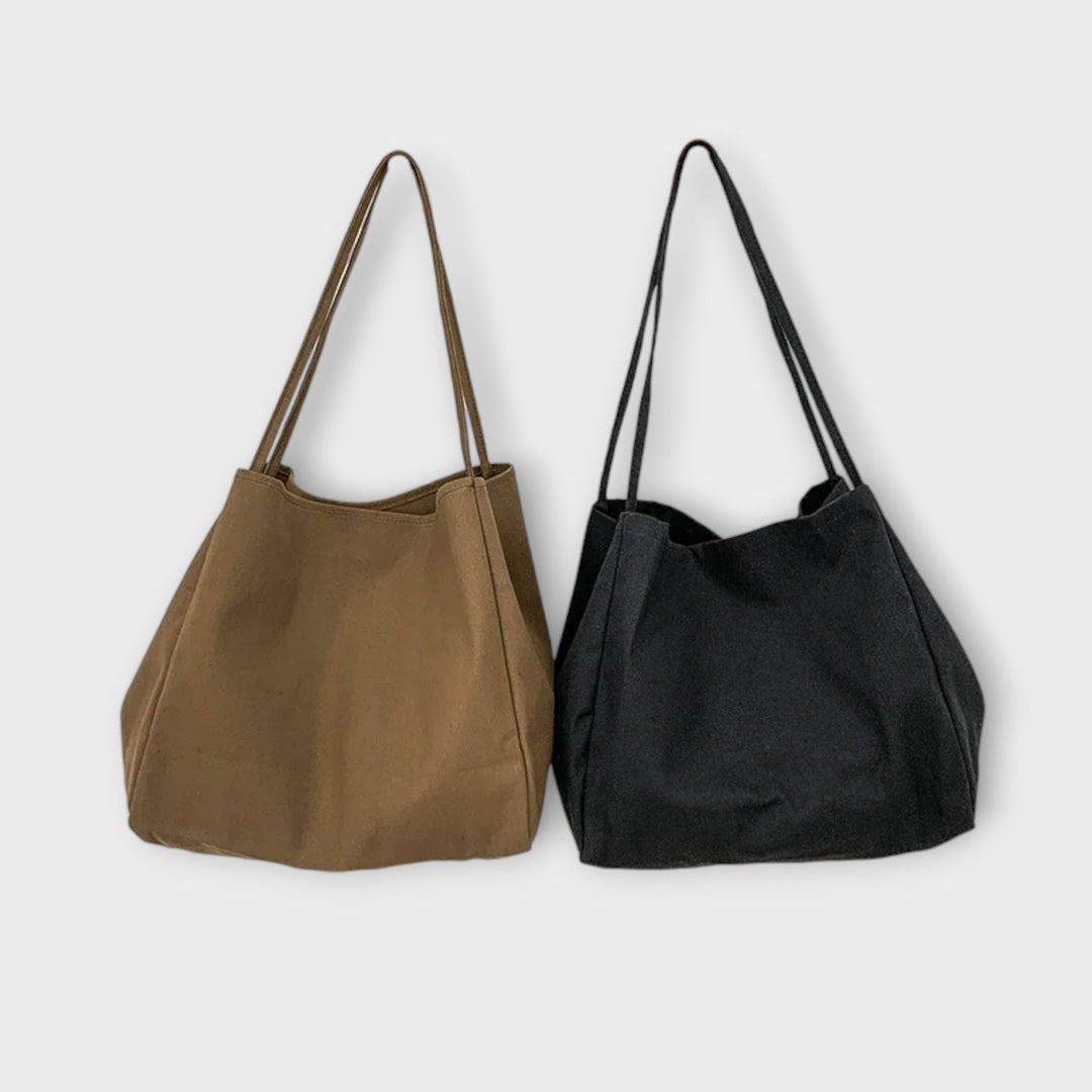 Elle | Large Canvas Shopper Bag