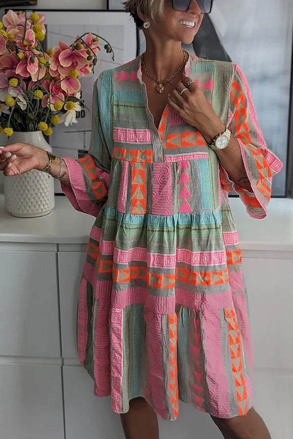 Faith | V-neck Midi Dress