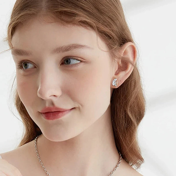 Biddy | Two-Tone Cat Hug Earrings