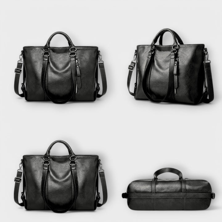 Hayley | Vegan Leather Large Bag