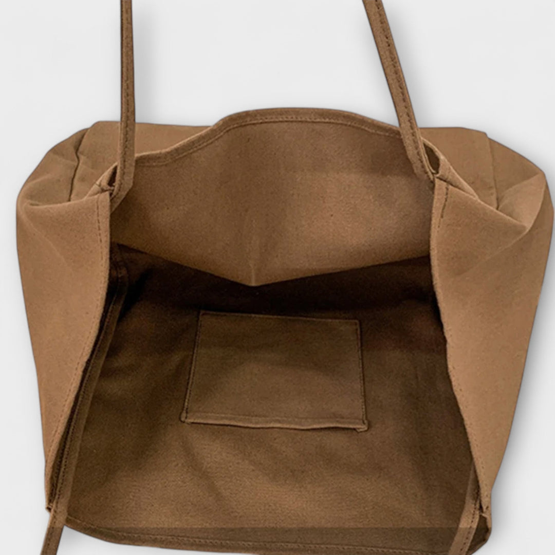 Elle | Large Canvas Shopper Bag