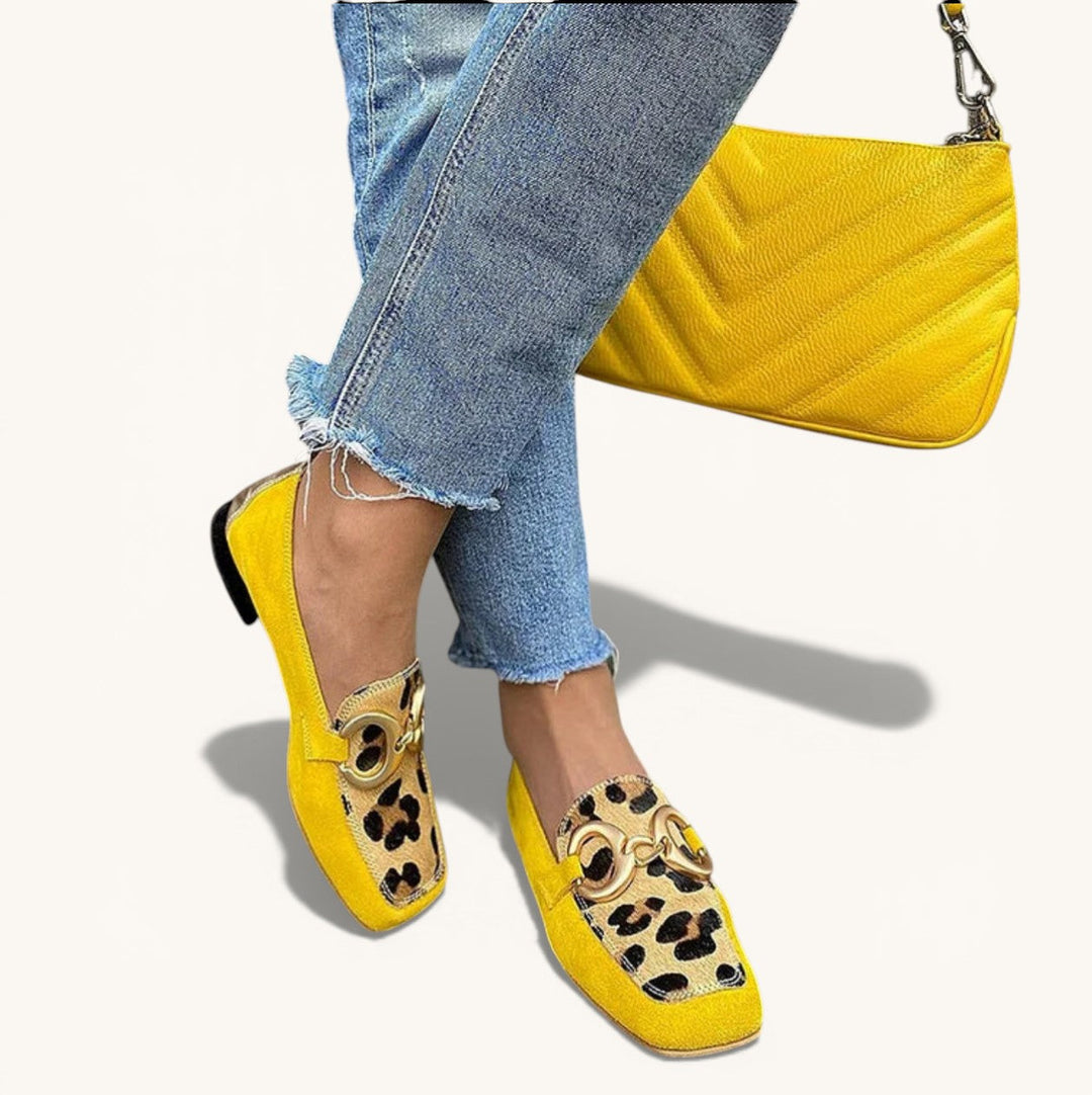Emelie | Animal Print Loafers