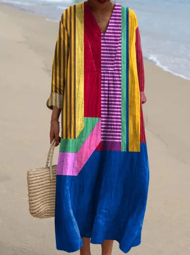 Marissa | Patchwork Dress