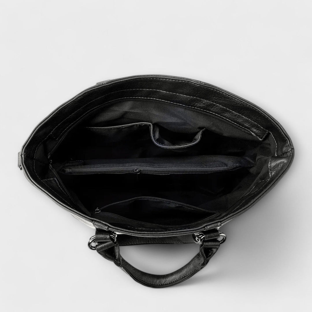 Hayley | Vegan Leather Large Bag