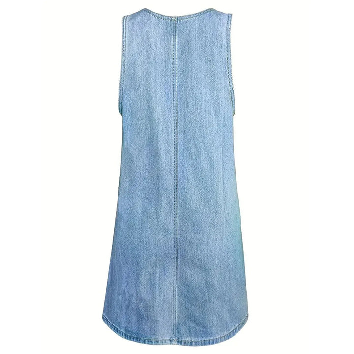Lunaria | Casual Denim Pocket Dress