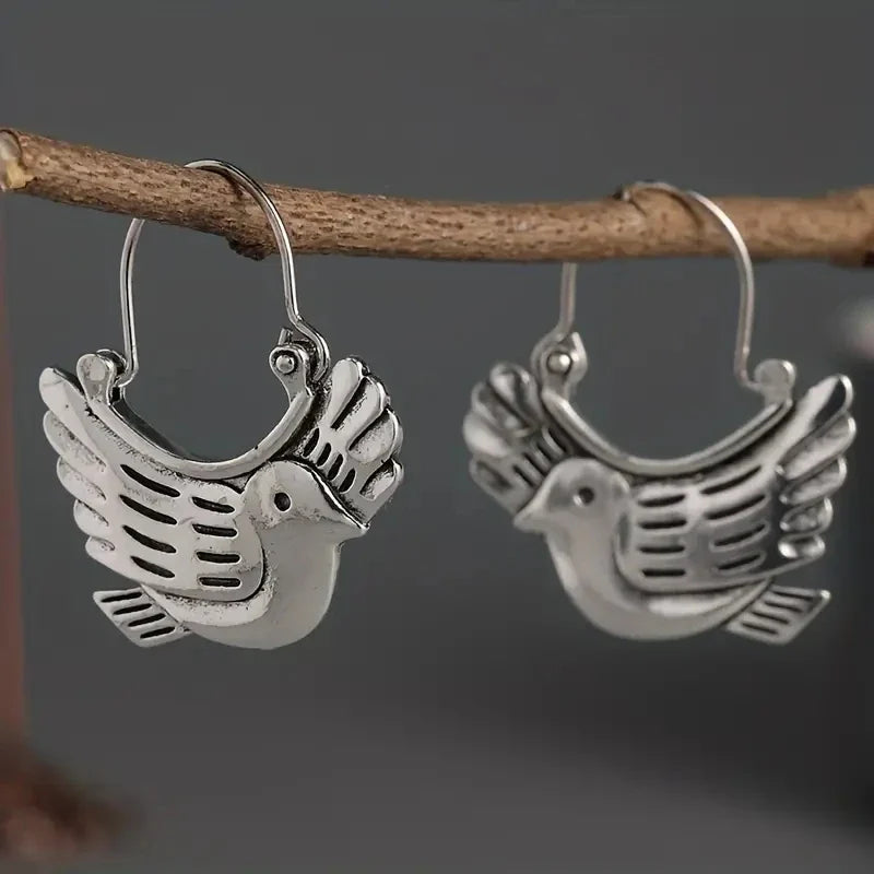 Gayle | Bird Dangle Earrings