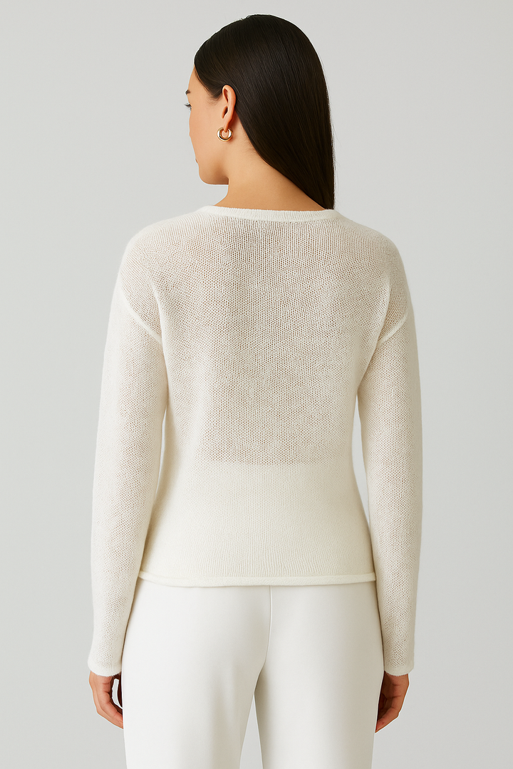 Inneke | Airy Boat-Neck Sweater