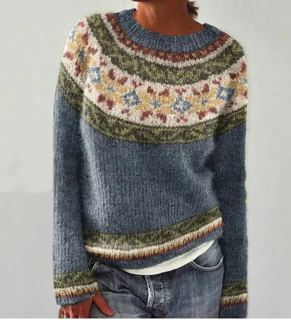 Zaya | Cozy Striped Sweater
