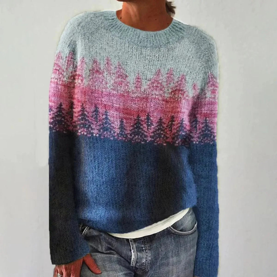Zaya | Cozy Striped Sweater