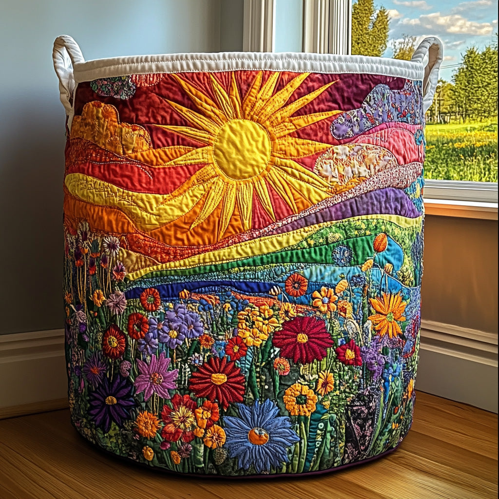 Sarah | Sunlit Bliss Laundry Basket