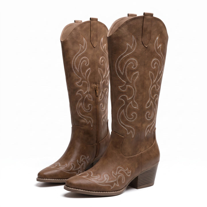 Kinsey | Western Leather Boots