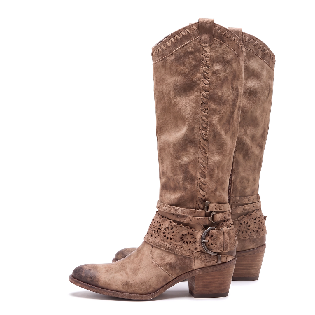 Neva | Leather Ankle Boots