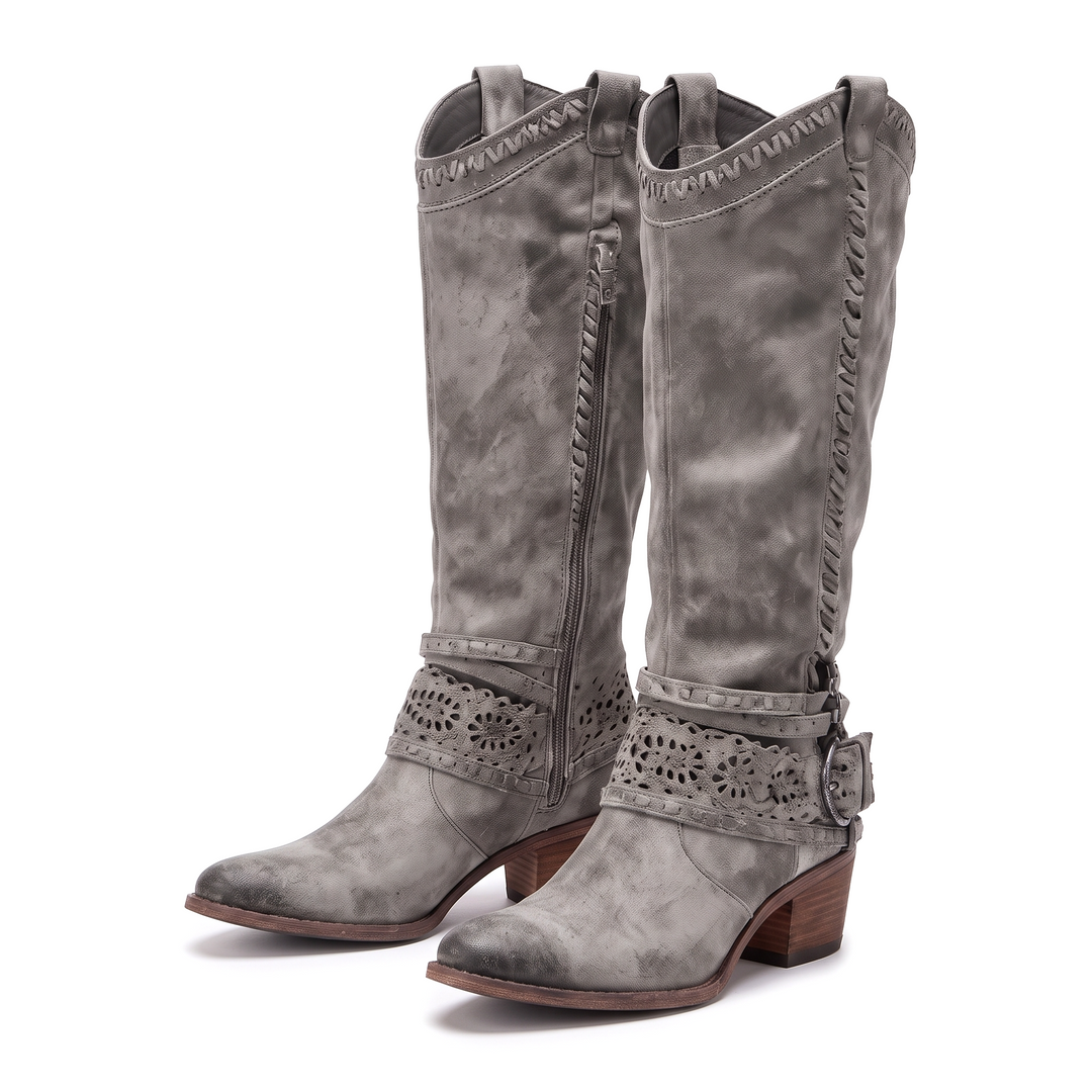 Neva | Leather Ankle Boots