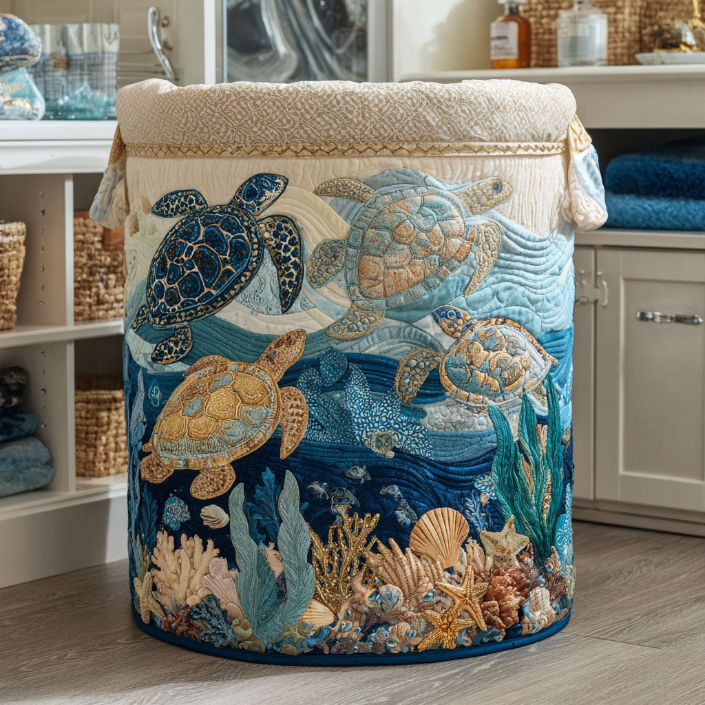 Sarah | Shell Shine Laundry Basket