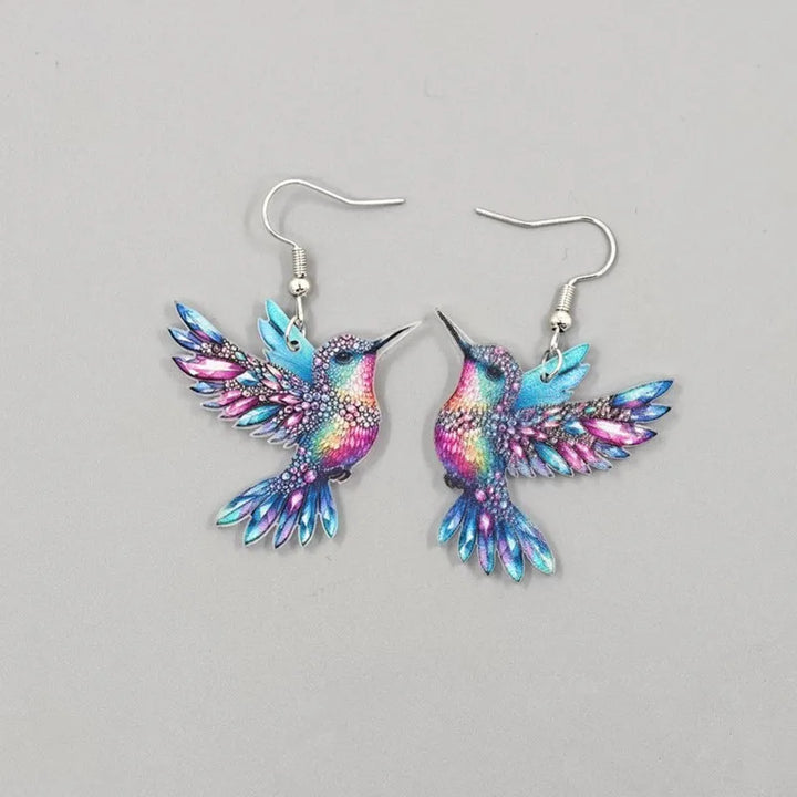 Zephyria | Hummingbird Dangle Earrings