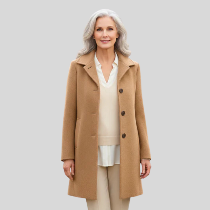 Claire | Classic Wool Blend Coat