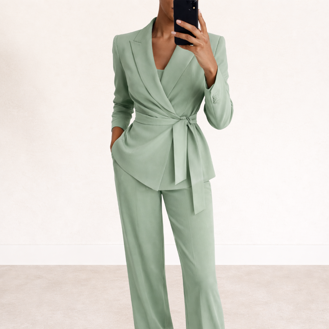 Veronica | Tie-Up Suit Set