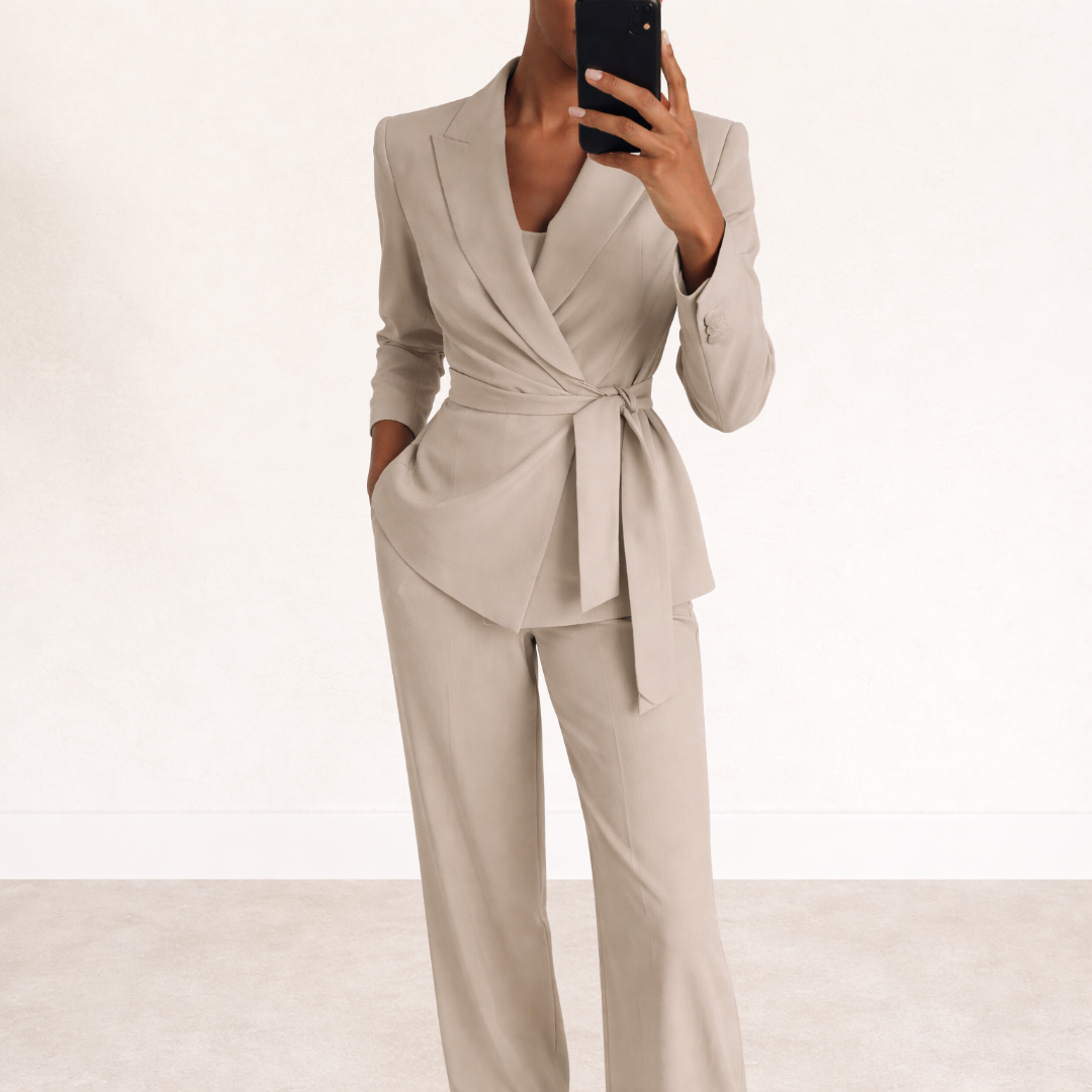 Veronica | Tie-Up Suit Set
