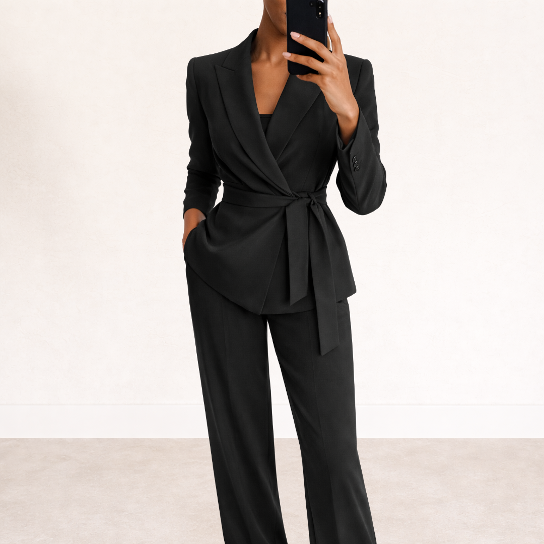 Veronica | Tie-Up Suit Set