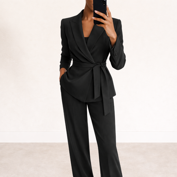 Veronica | Tie-Up Suit Set