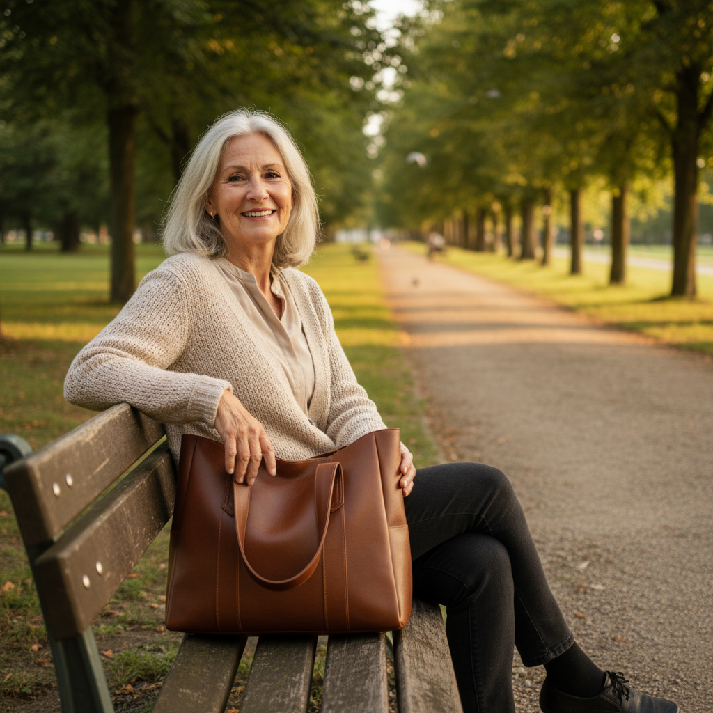 Goldie | Elegant Vegan Leather Bag