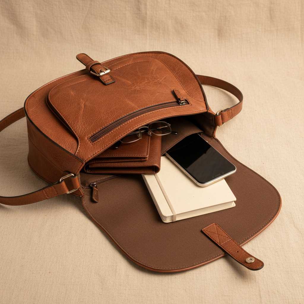 Adriana | Vegan Leather Shoulder Bag