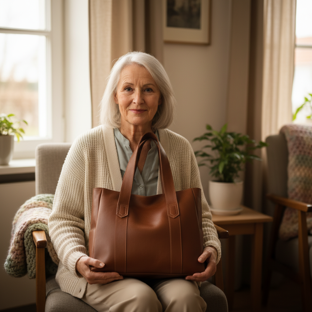 Goldie | Elegant Vegan Leather Bag