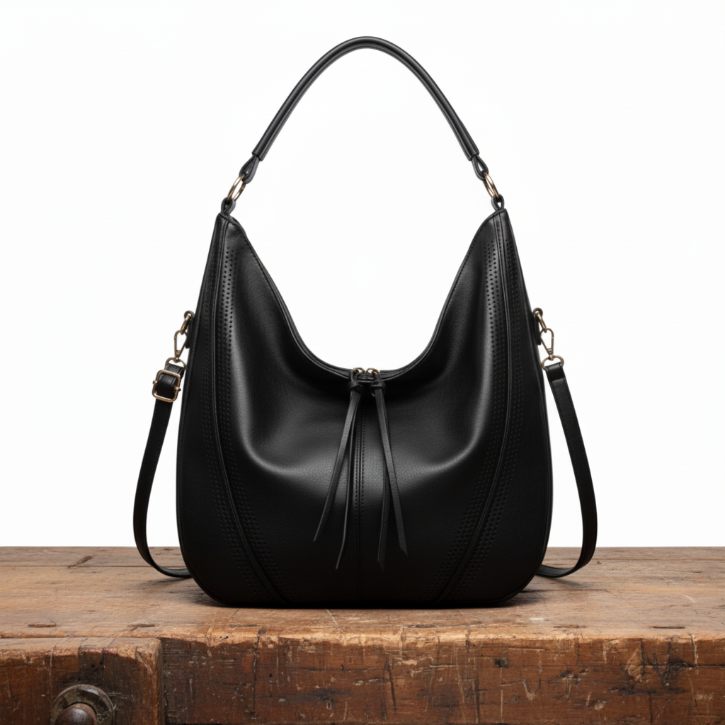 Charmaine | Classic Leather Shoulder Bag