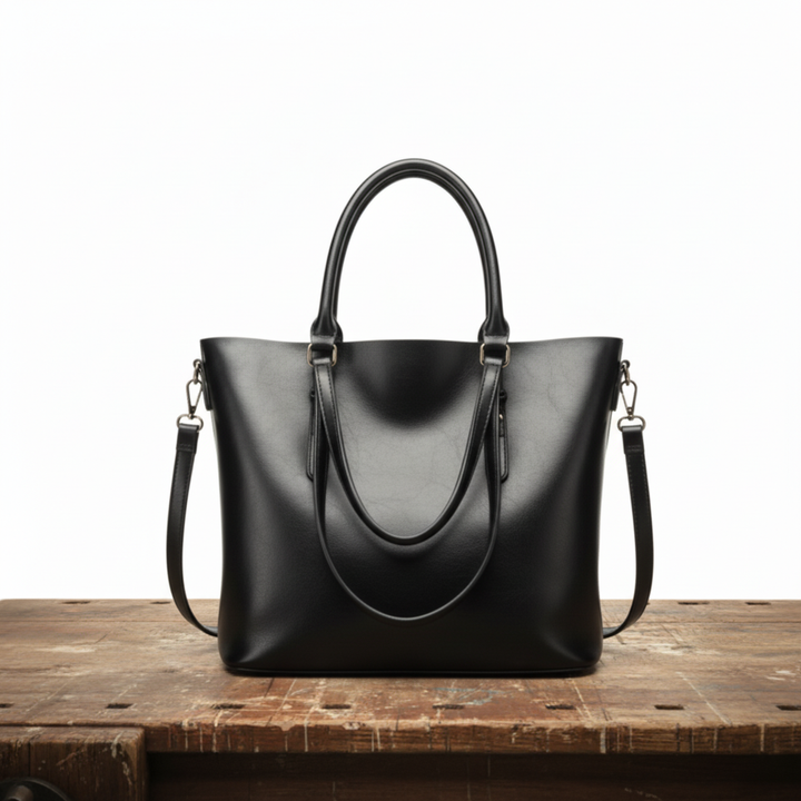 Roseline | Vintage Vegan Leather Shoulder Bag