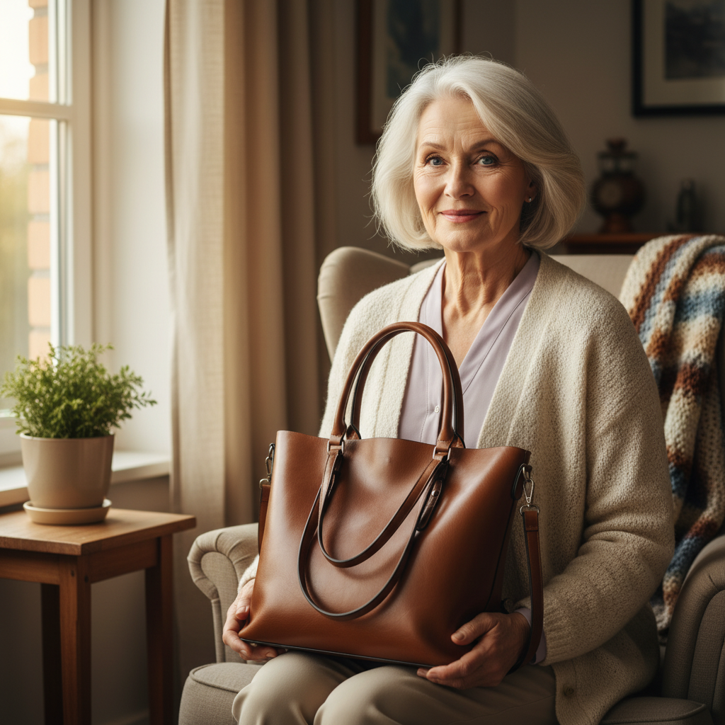 Roseline | Vintage Vegan Leather Shoulder Bag