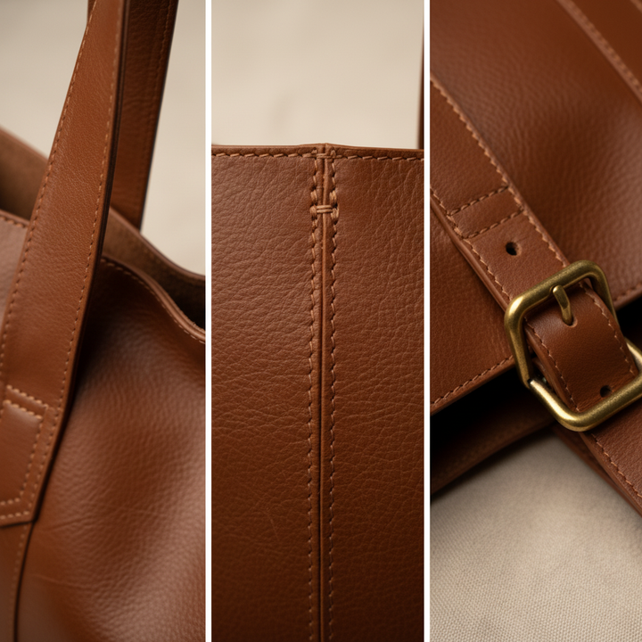 Goldie | Elegant Vegan Leather Bag