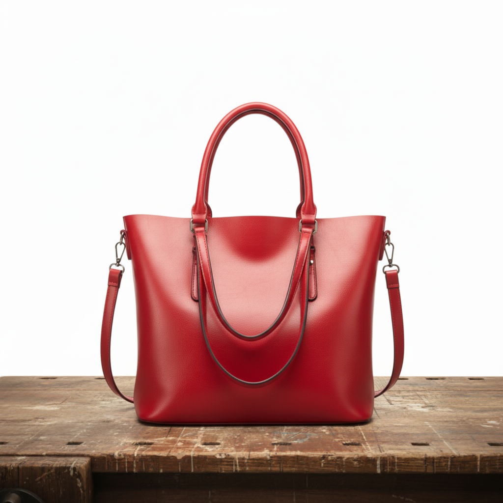 Roseline | Vintage Vegan Leather Shoulder Bag