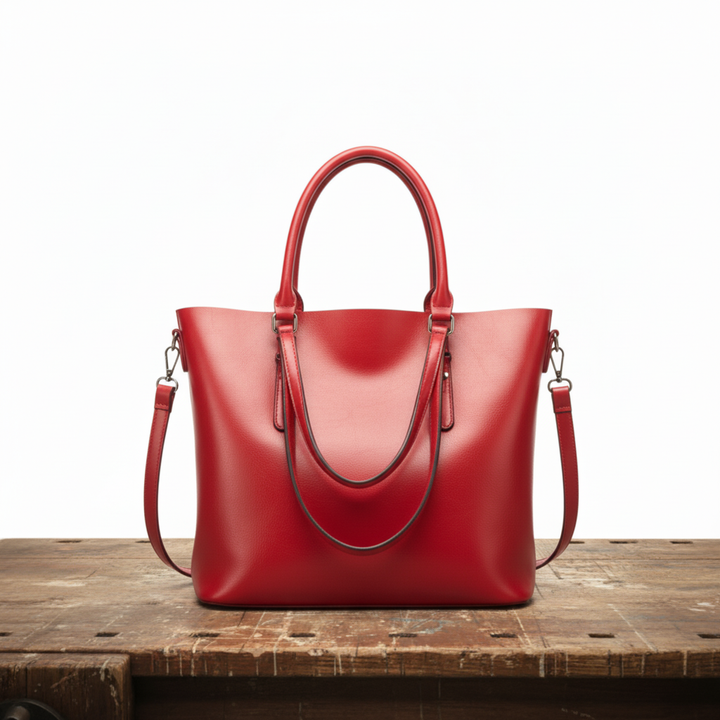 Roseline | Vintage Vegan Leather Shoulder Bag