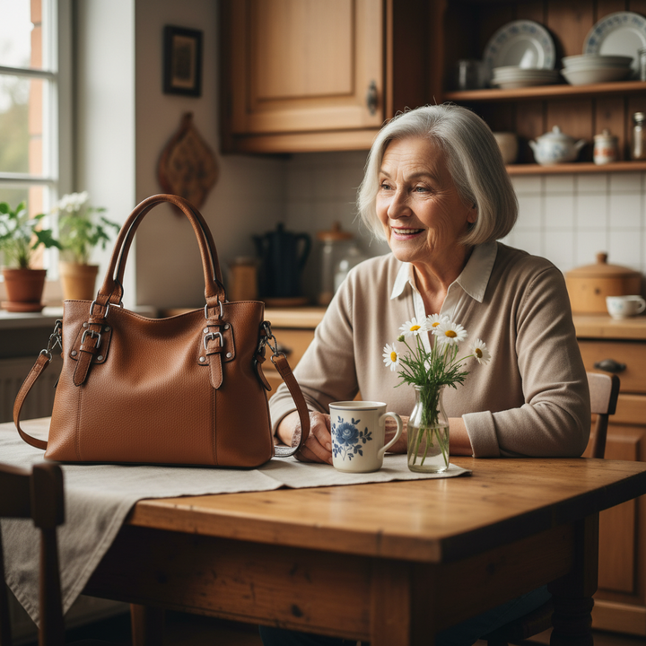 Rilla | Luxury Vegan Leather Shoulder Bag