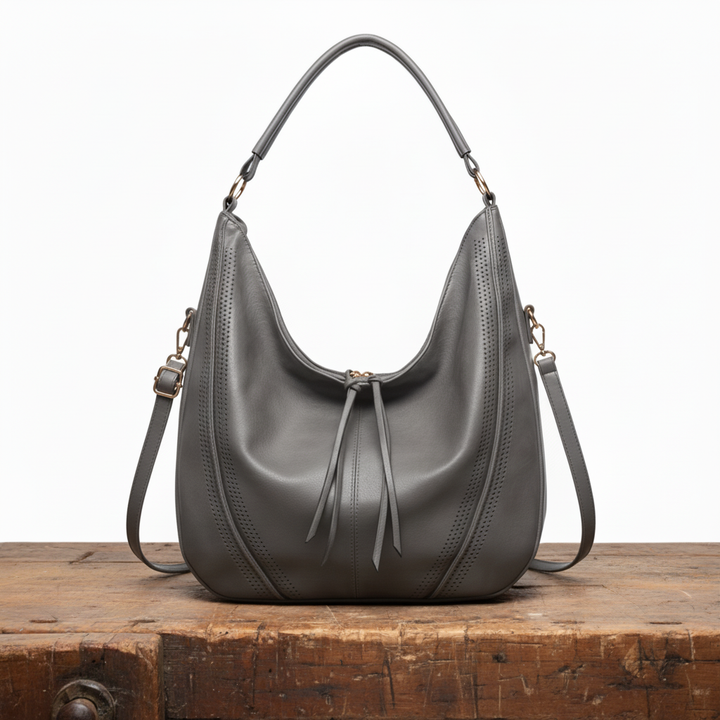 Charmaine | Classic Leather Shoulder Bag