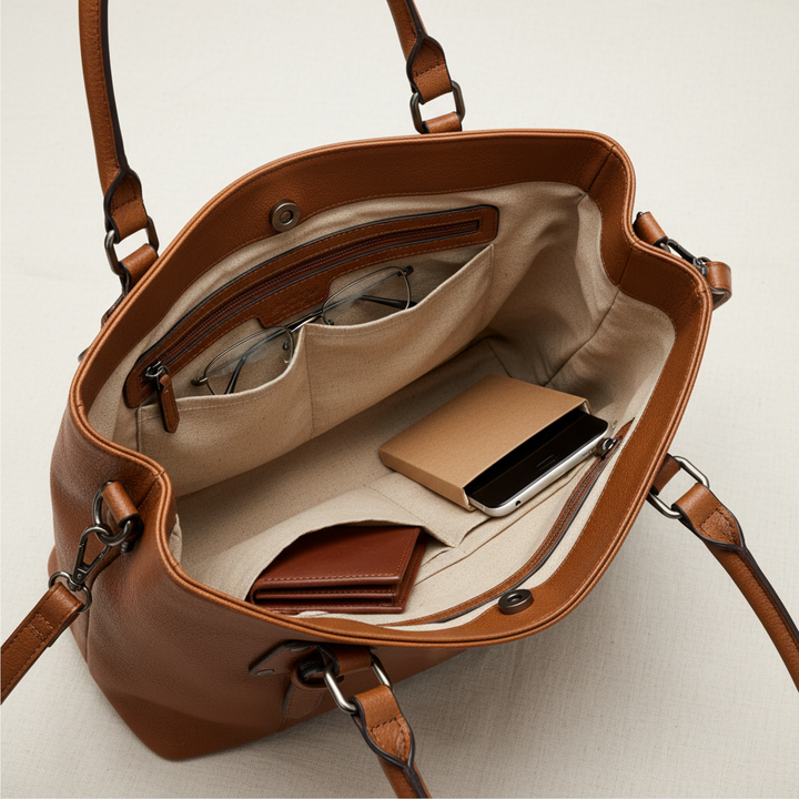 Rilla | Luxury Vegan Leather Shoulder Bag