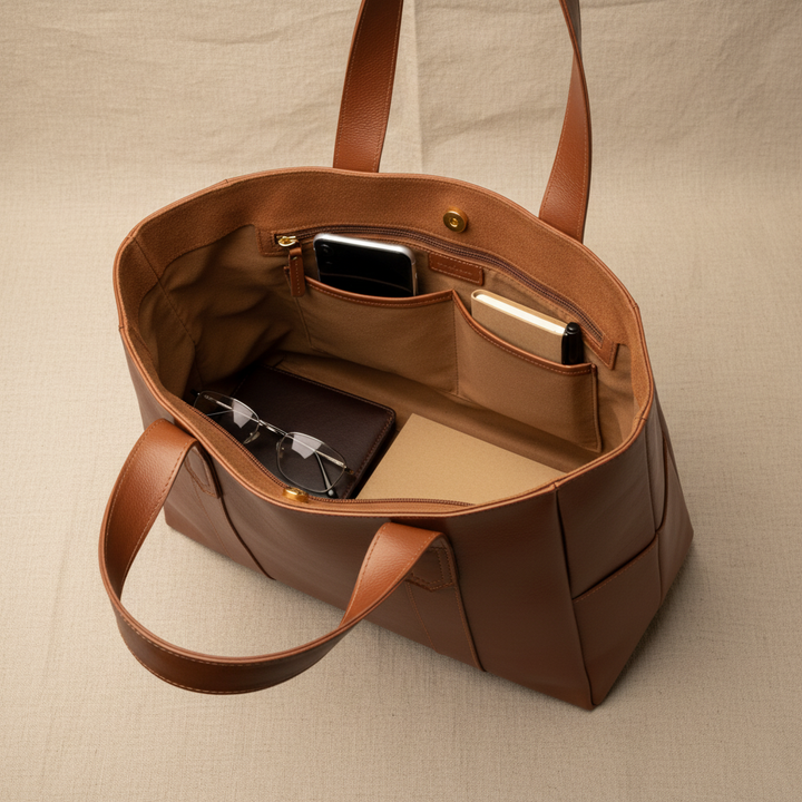 Goldie | Elegant Vegan Leather Bag