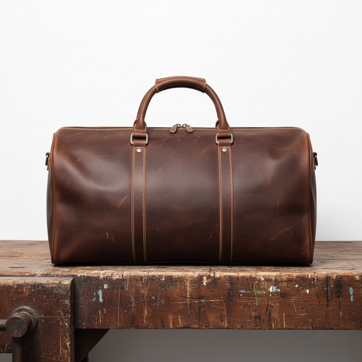 Ysavelle | Spacious Leather Travel Bag