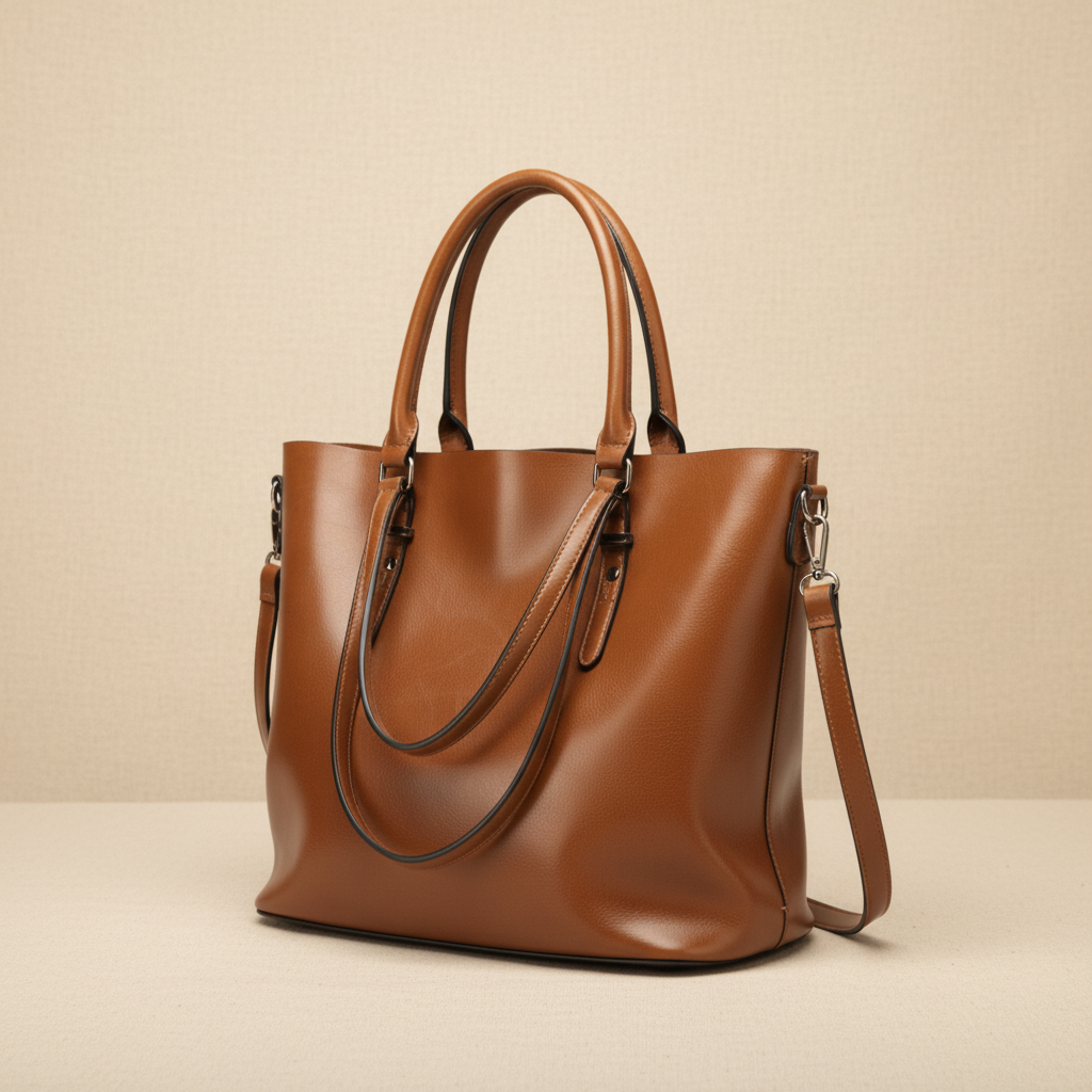 Roseline | Vintage Vegan Leather Shoulder Bag