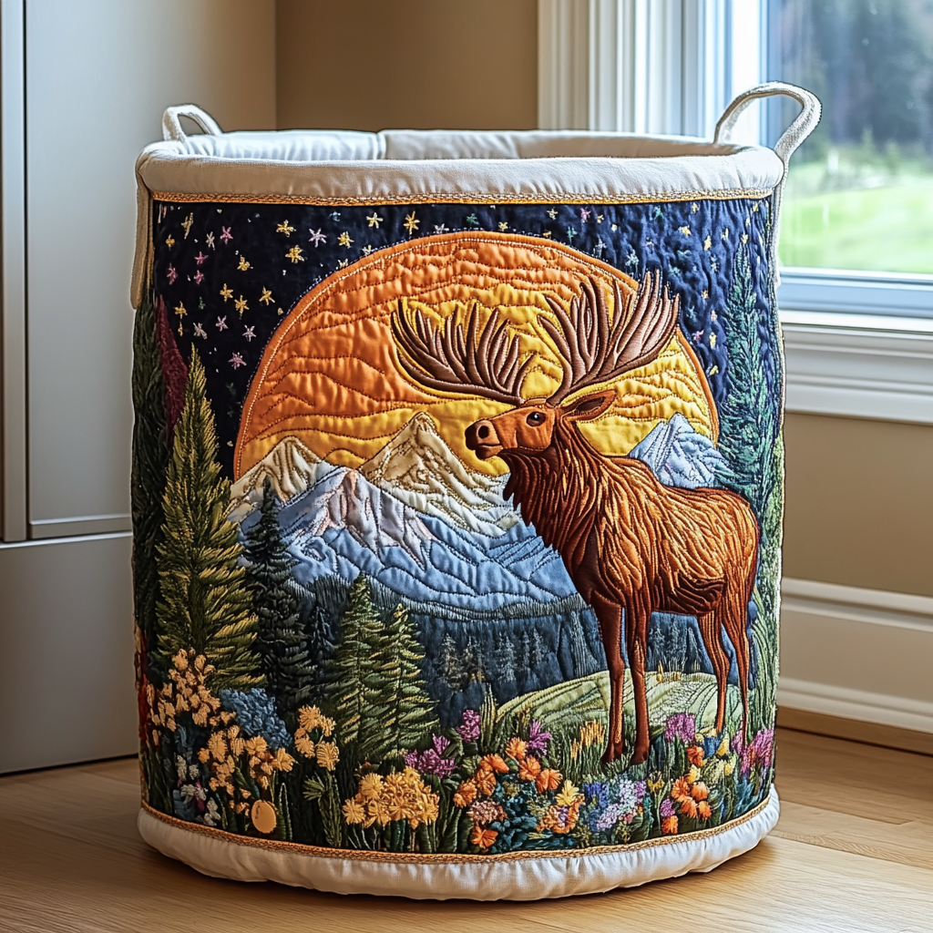 Sarah | Forest Laundry Basket