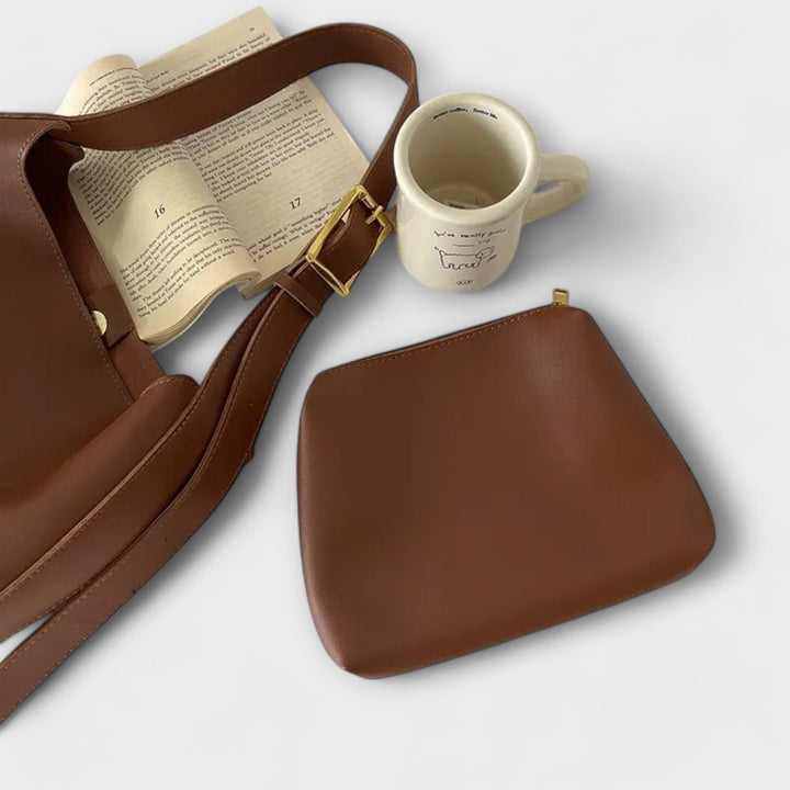 Elara | Elegant Leather Shoulder Bag