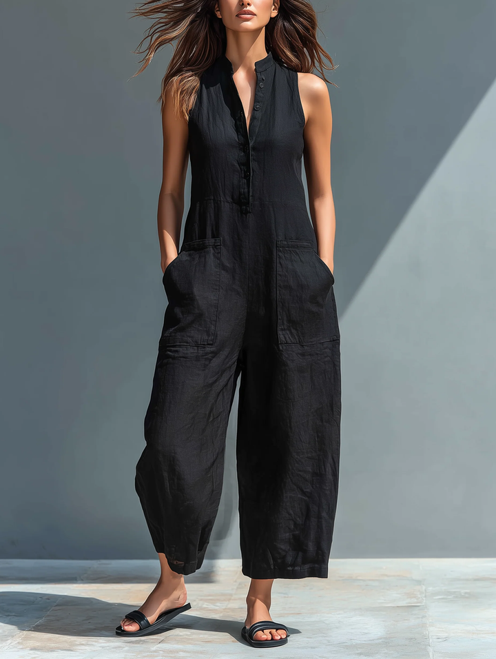 Nirelia | Minimalist Sleeveless Jumpsuit