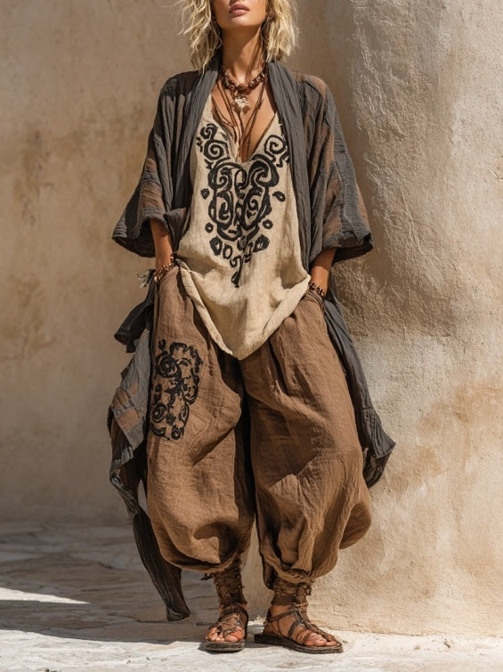 Isabella | Effortless Bohemian Three-Piece Set