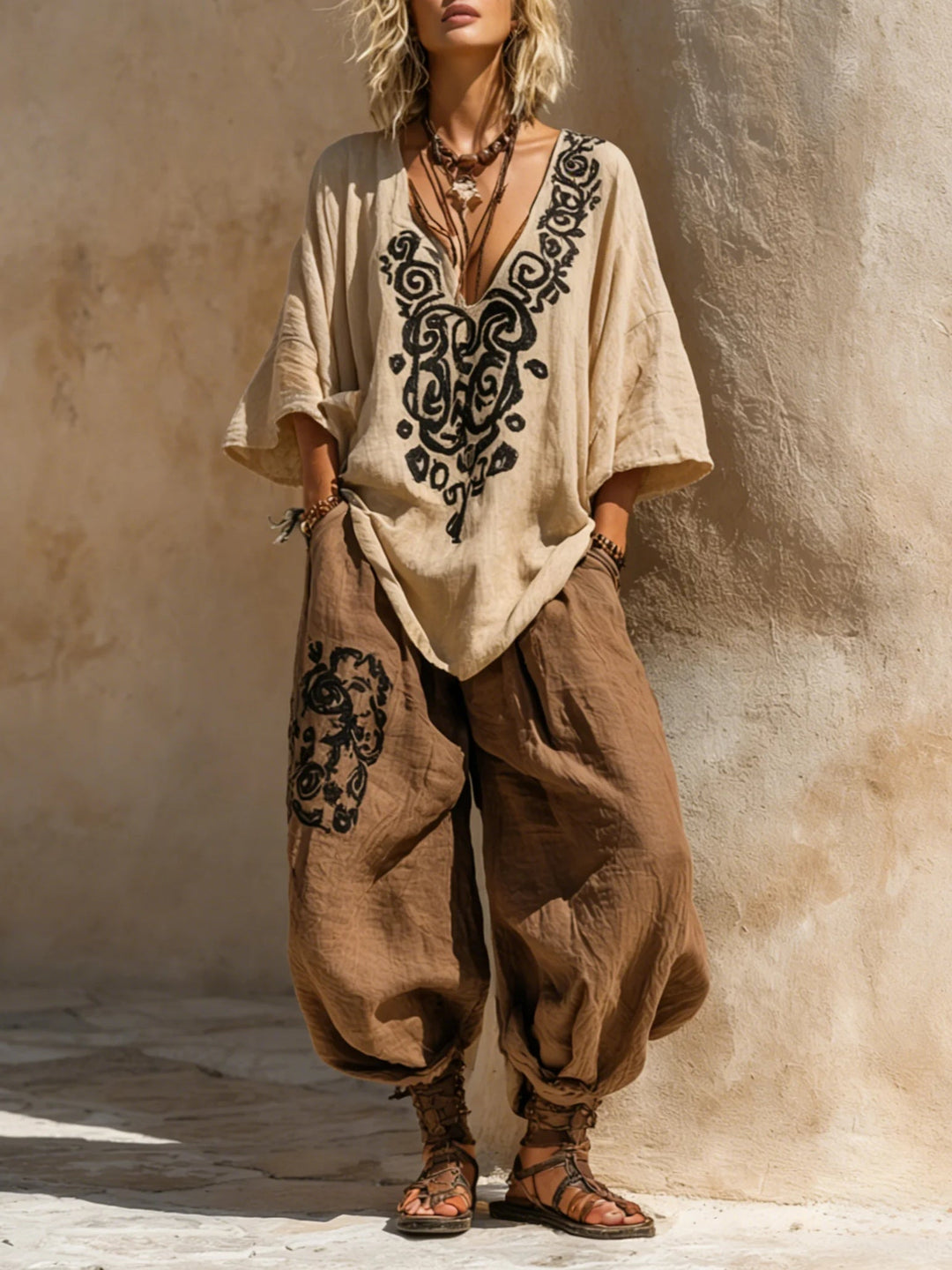 Isabella | Effortless Bohemian Three-Piece Set