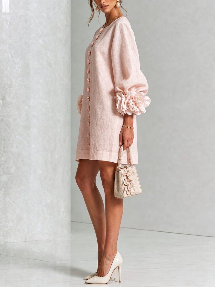 Janis | Floral-Trimmed Statement Mini