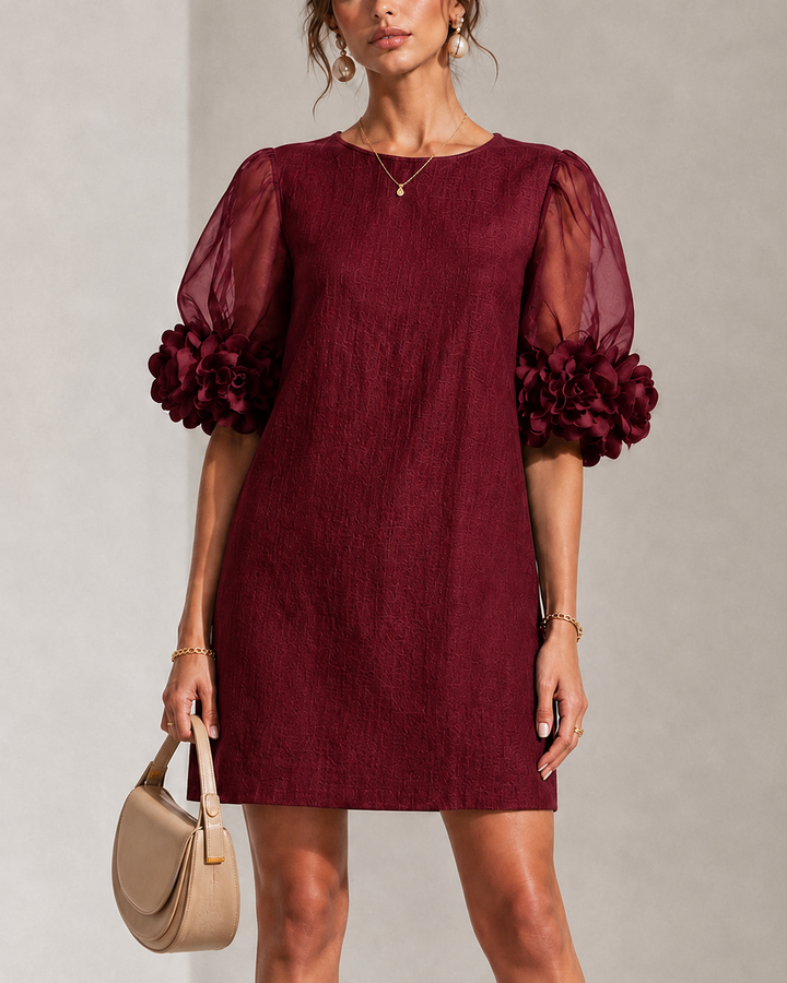 Salem | Floral Cuff Puff Sleeve