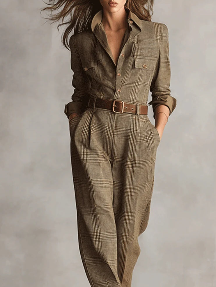 Ella | Elegant Utility Jumpsuit