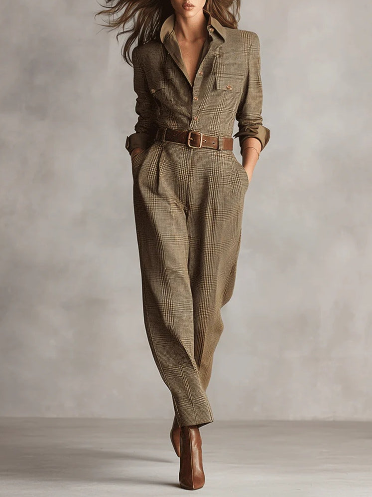 Ella | Elegant Utility Jumpsuit